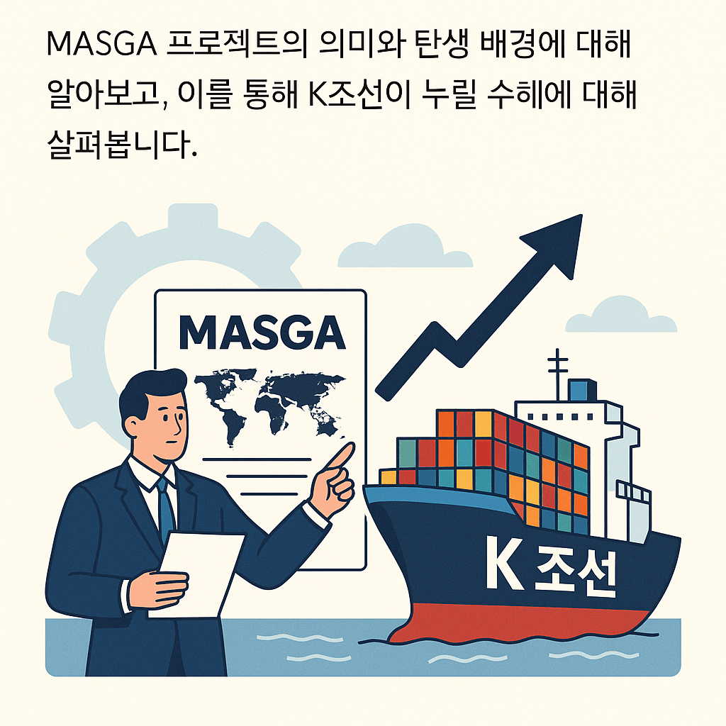 MASGA 프로젝트란? 의미와 배경, K조선 수혜주 부각