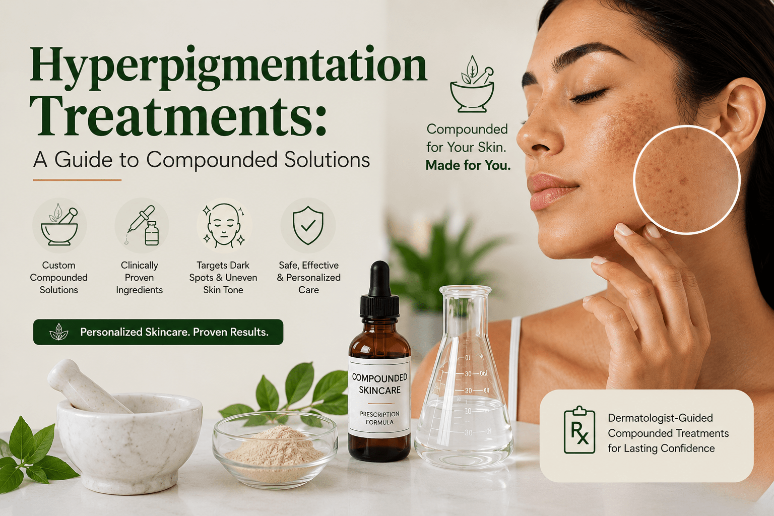 Hyperpigmentation Treatments: A Guide to Compounded Solutions