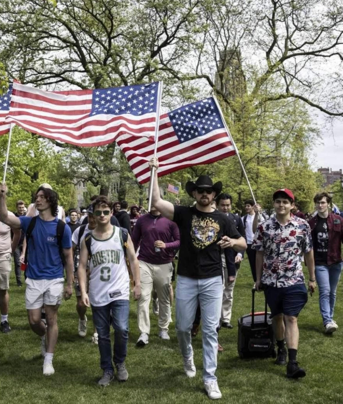 We Peacefully Marched for America on the UChicago Quad. Here’s Why
