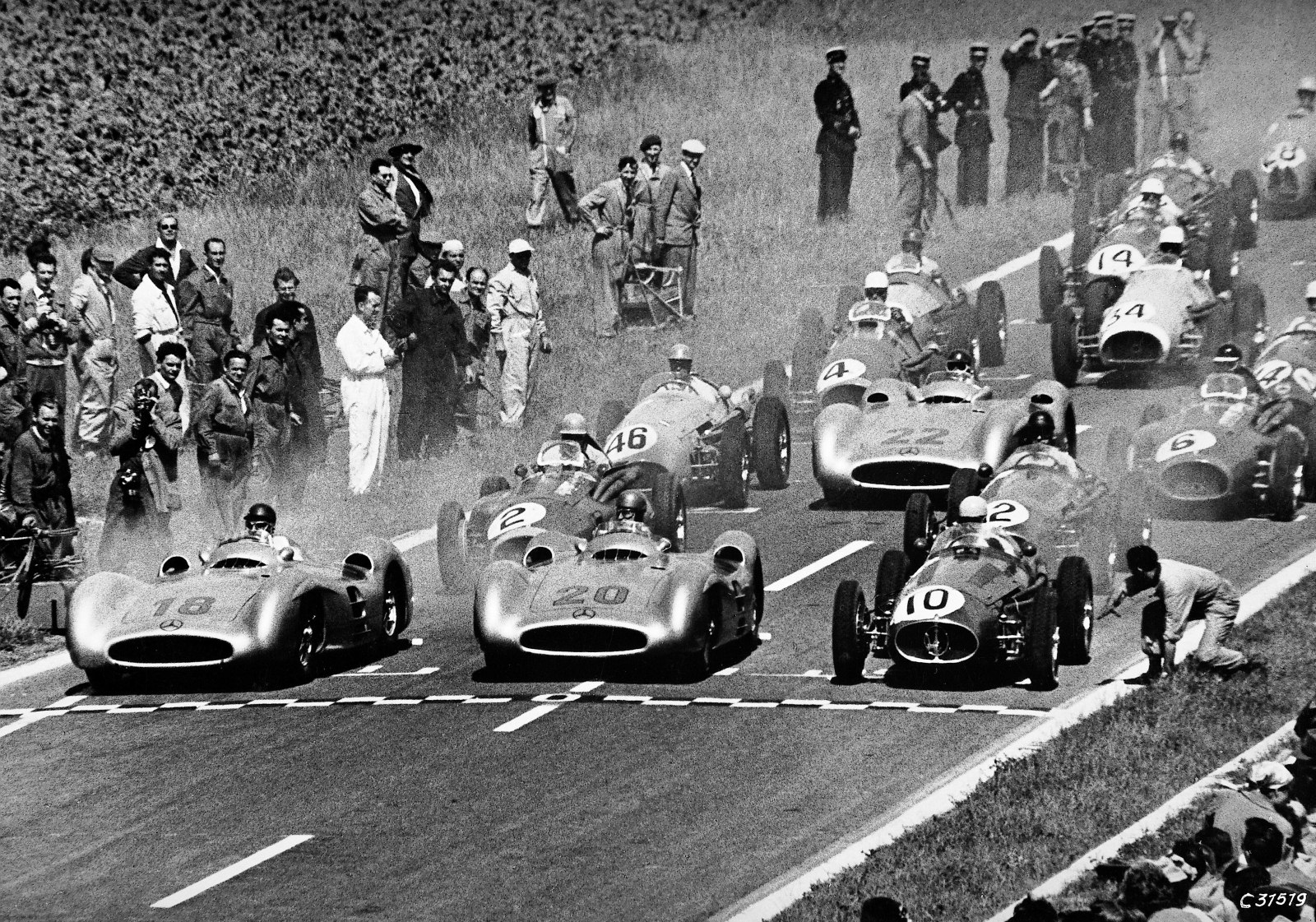 Reims 1954 – Mercedes Returns to GP Racing – The Chicane