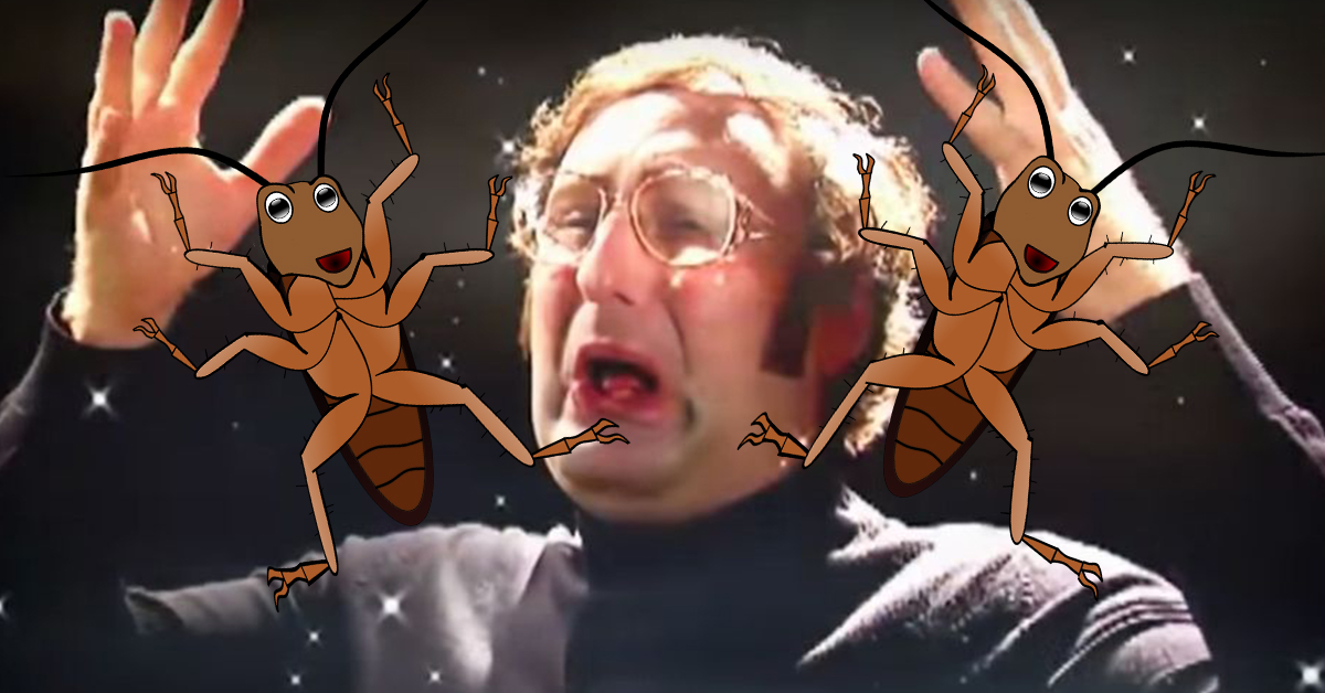 W Cockroach Scrolller - Gradient Images - Artistic High Resolution Collection