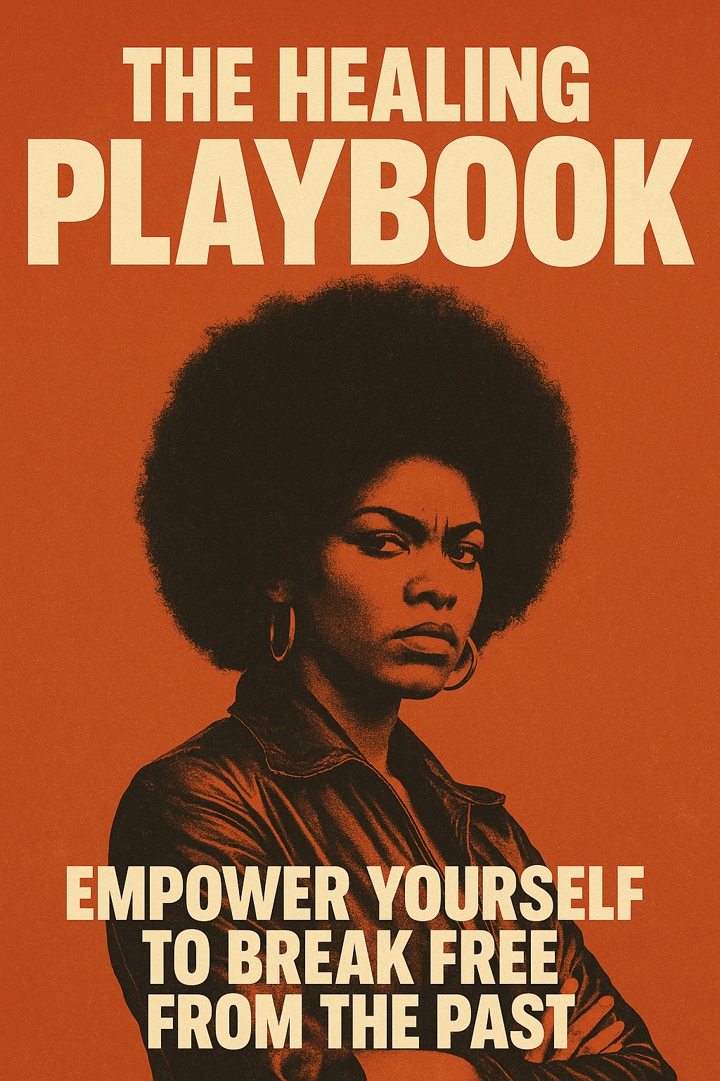 Cinematic, Blaxploitation-inspired collage representing the N.O.W. Movement