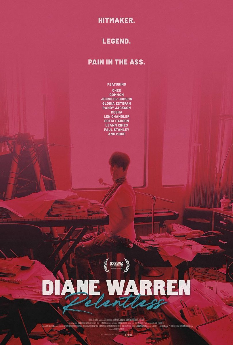   Diane Warren: Relentless Poster   