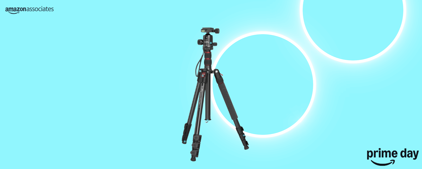 SmallRig 71-inch Camera Tripod with 360 ball head for $56 (20 percent off)