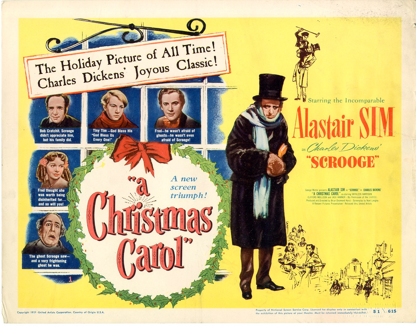 Ebenezer scrooge, a curmudgeonly, miserly businessman, has no time for sentimentality and largely views christmas as a waste of time. Scrooge 1951 The Cinematic Packrat