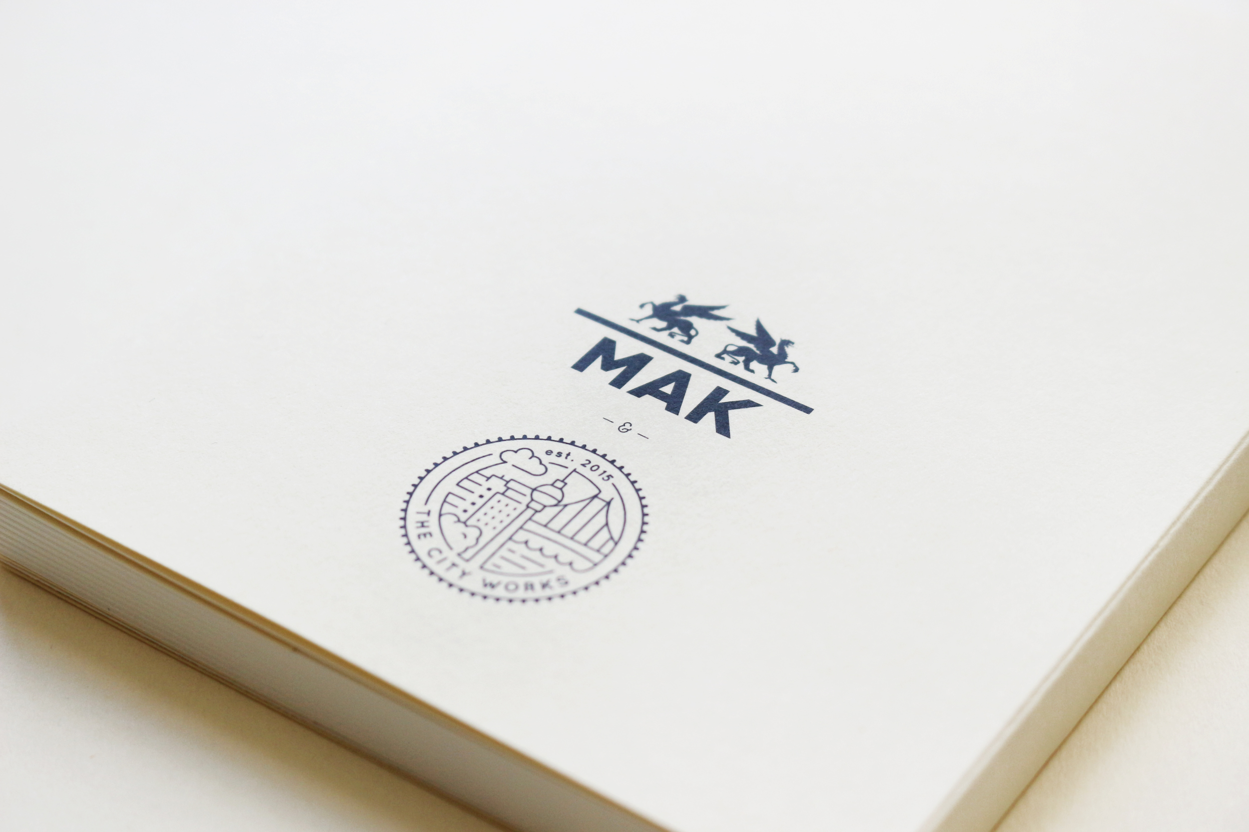 MAK Design Shop Notebook by The City Works