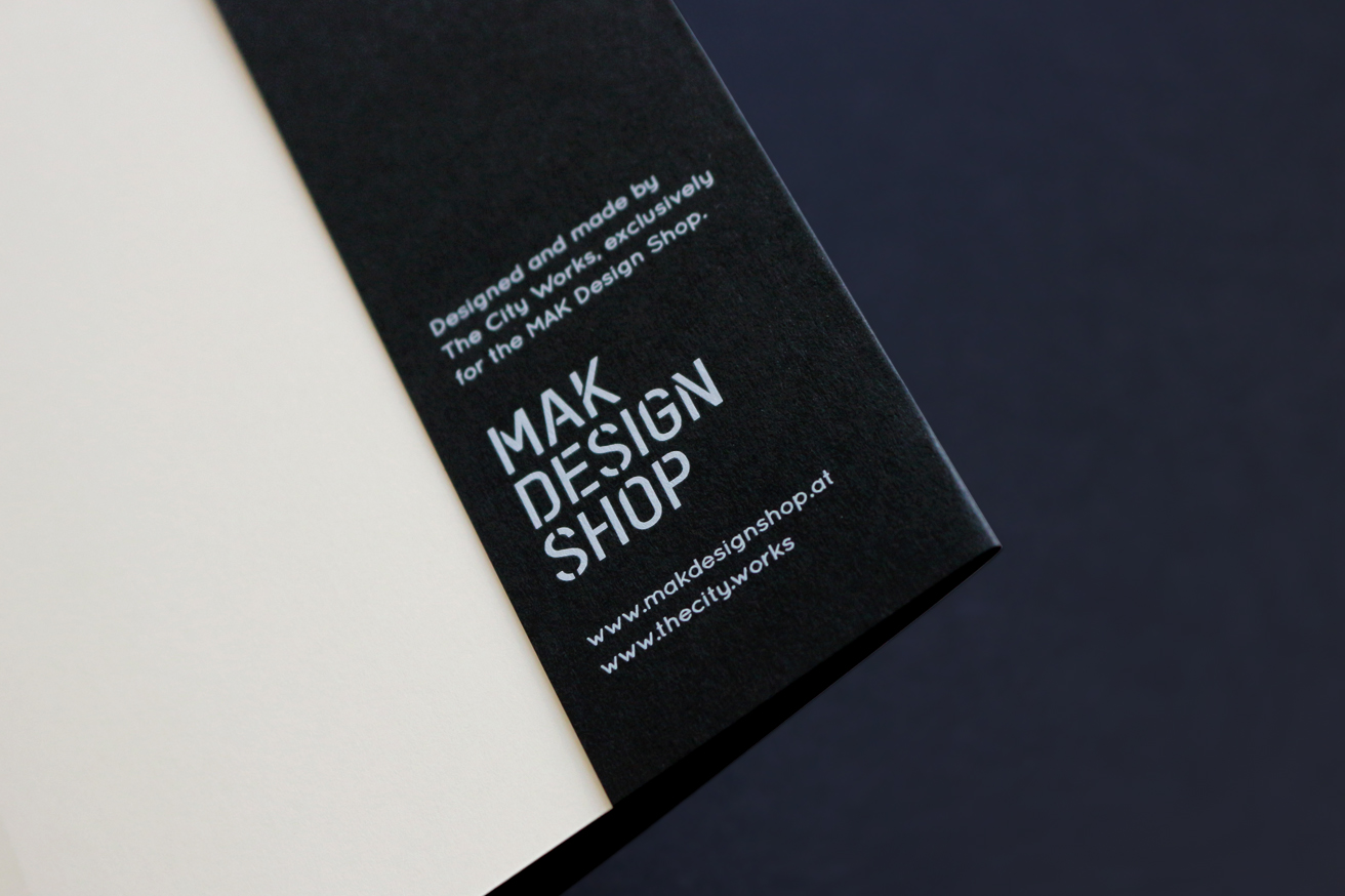 MAK Design Shop Notebook by The City Works