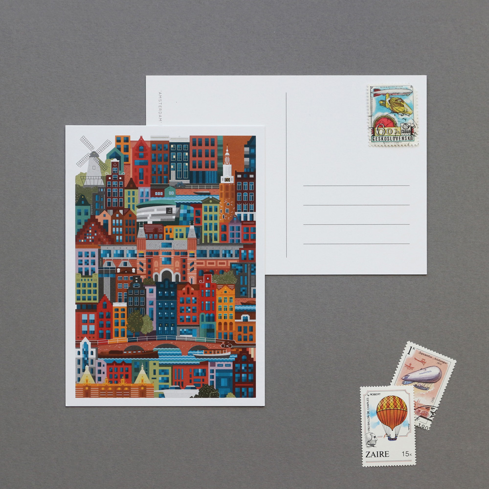 Amsterdam-Postcard-Front-by-The-City-Works