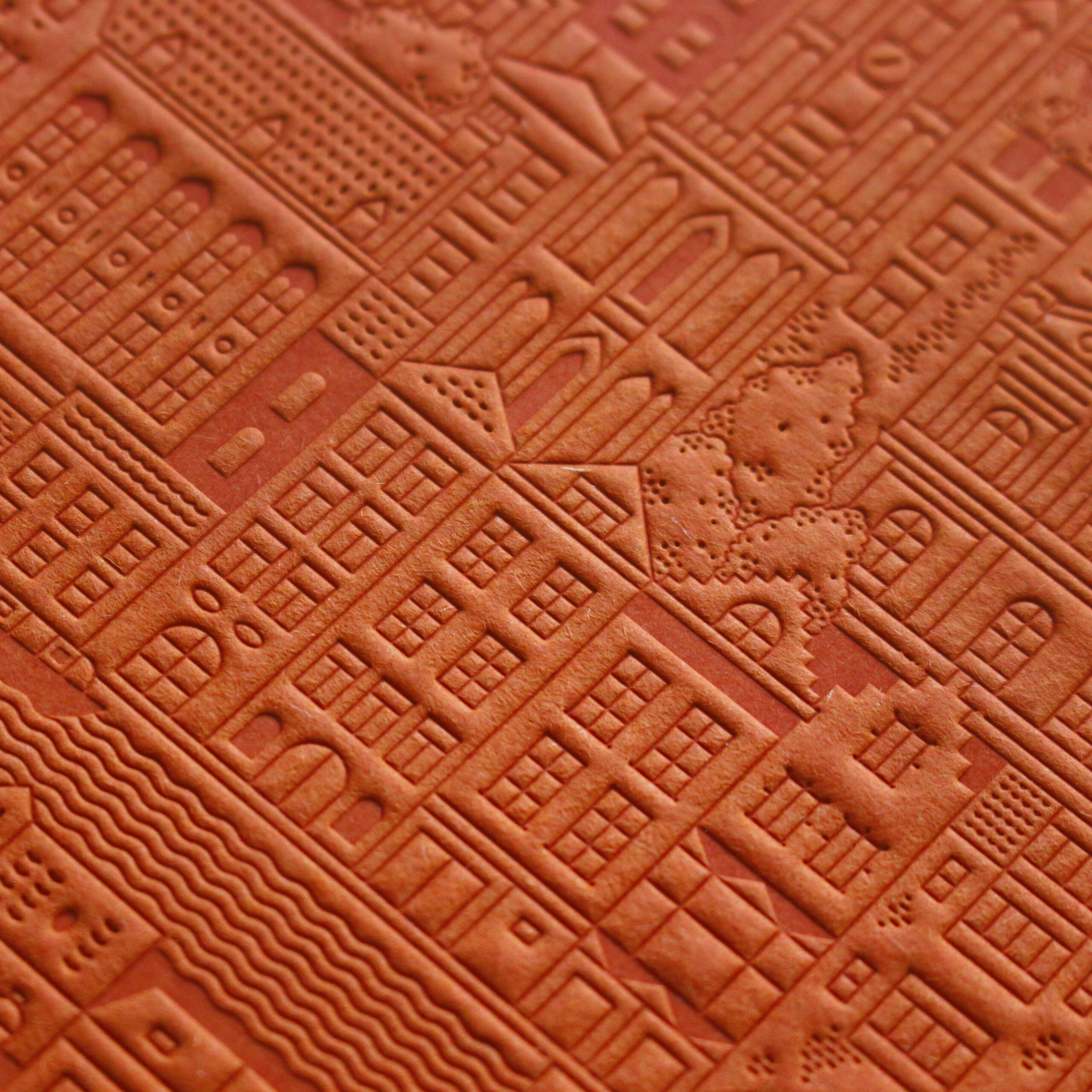 The Utrecht Notebook Rust Close-up by The City Works