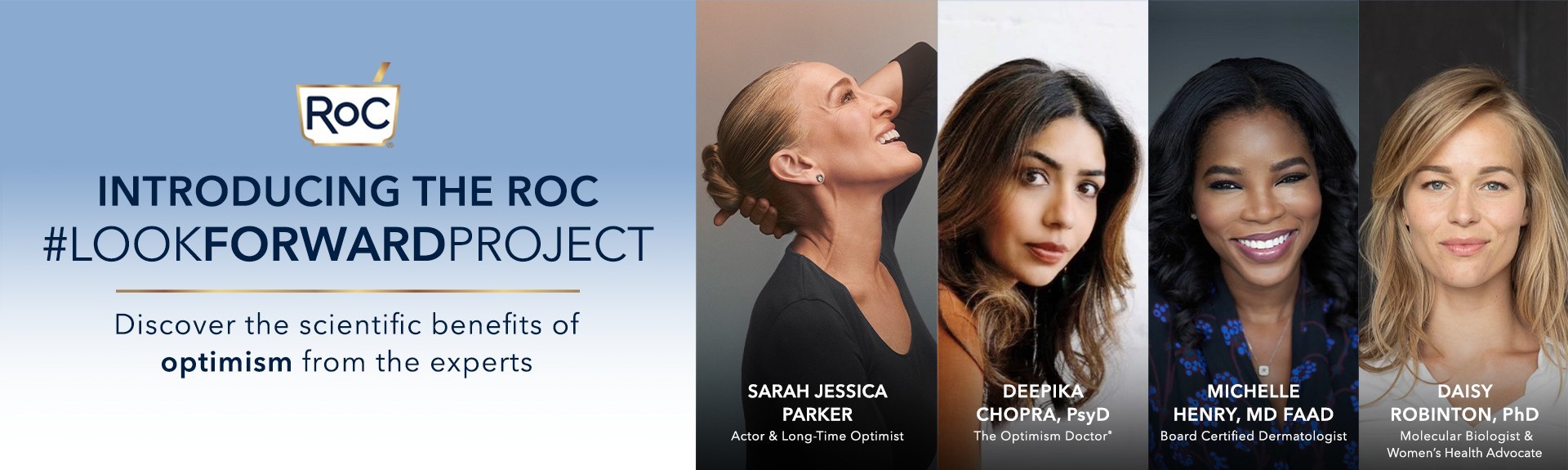 City Life Org – RoC® Skincare Partners with Sarah Jessica Parker to Launch The RoC Look Forward Project