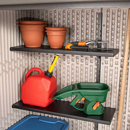 Lifetime 60326 vertical storage shed, pack of 1, desert sand