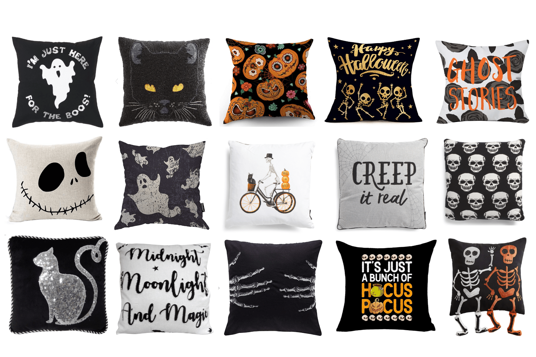 small halloween pillows