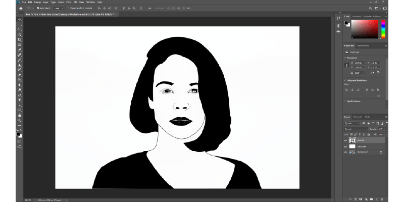 Image to line art converter. How To Turn A Photo Into A Line Drawing In Photoshop