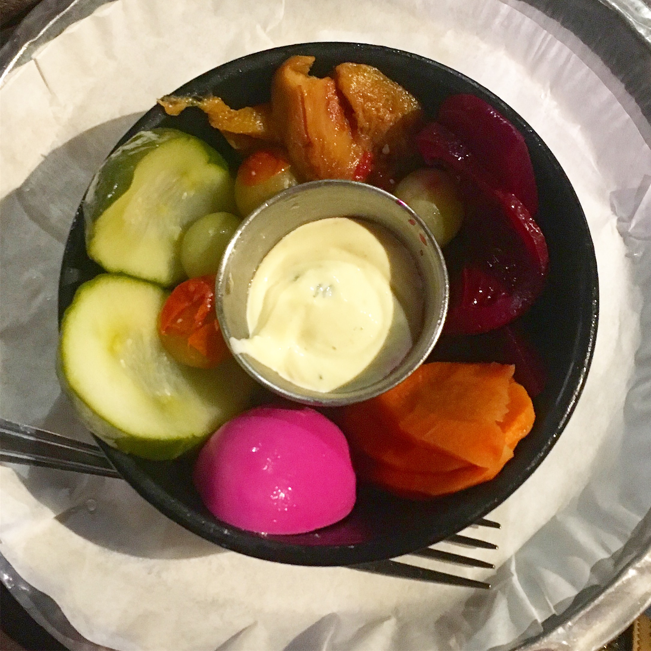 CeCe's Bowl of Pickled Stuff (heaven in vinegar)