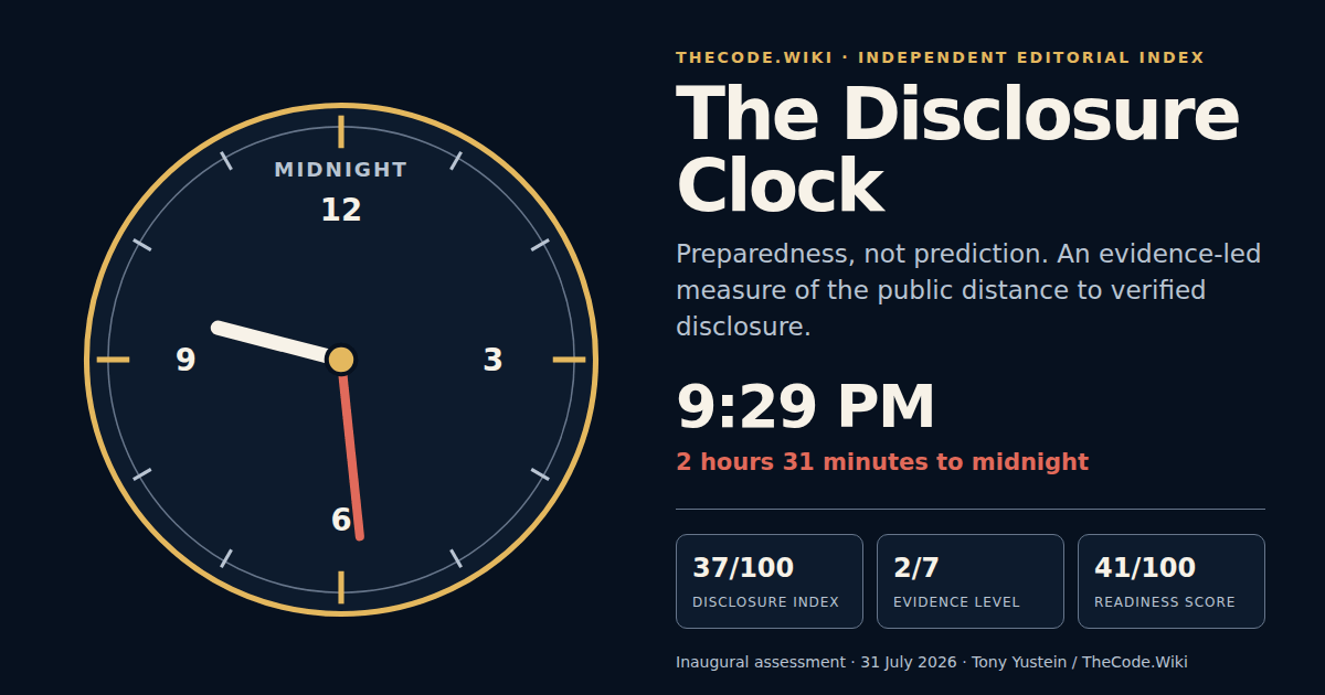 The Disclosure Clock