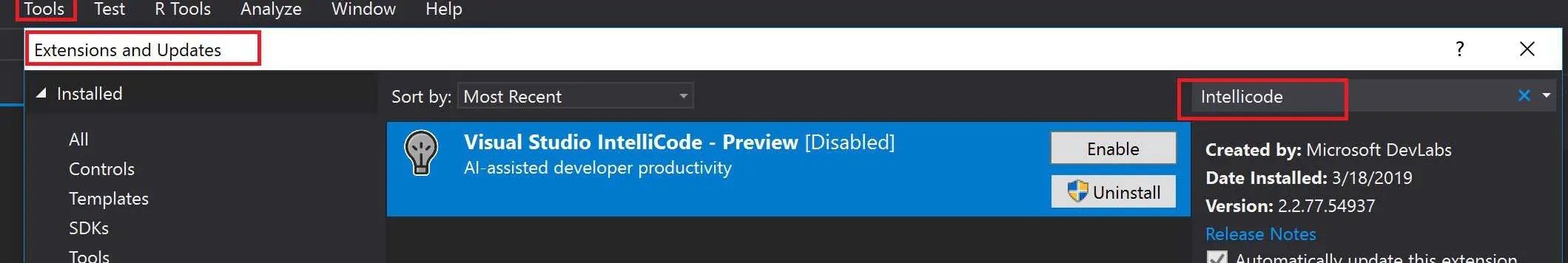 Visual Studio IntelliCode - Code Development using AI | TheCodeBuzz