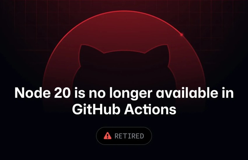 Node 20 is no longer available in GitHub Actions - GitHub Changelog
