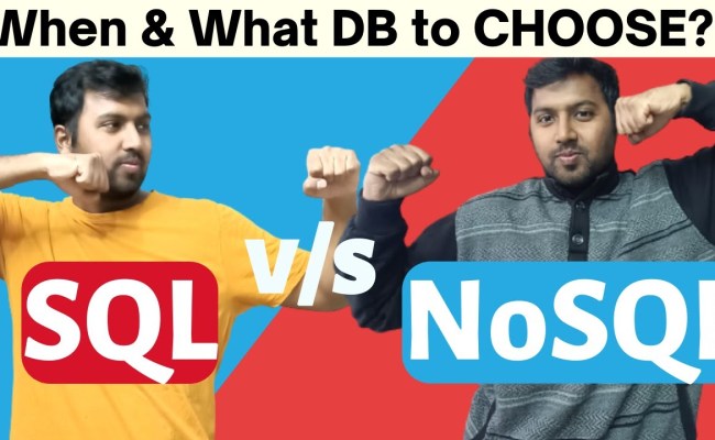 10. SQL Vs NoSQL | Difference Between SQL & NoSQL | SQL Vs NoSQL ...