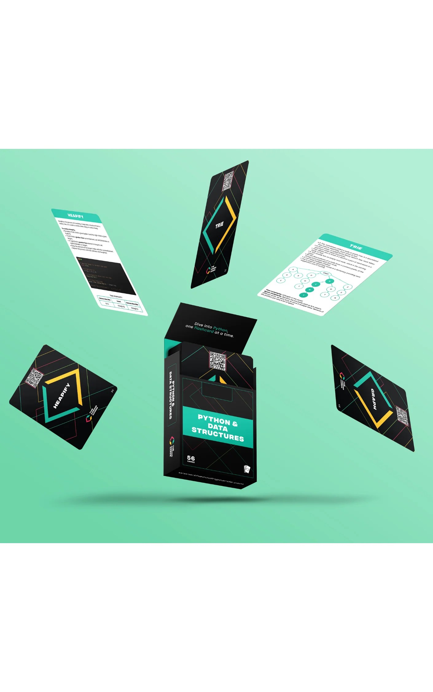 Python And Data Structure Flashcards The Coding Cards