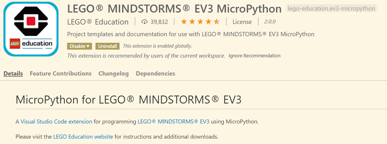 LEGO MicroPython 2.0