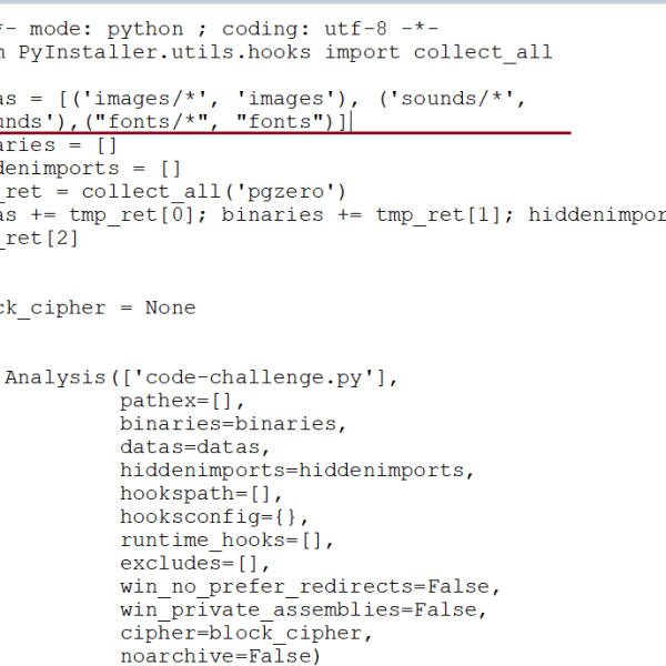 Use PyInstaller to Create Executable of Python PgZero Game – Windows Version