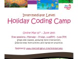 Holiday Coding Camp The Coding Fun