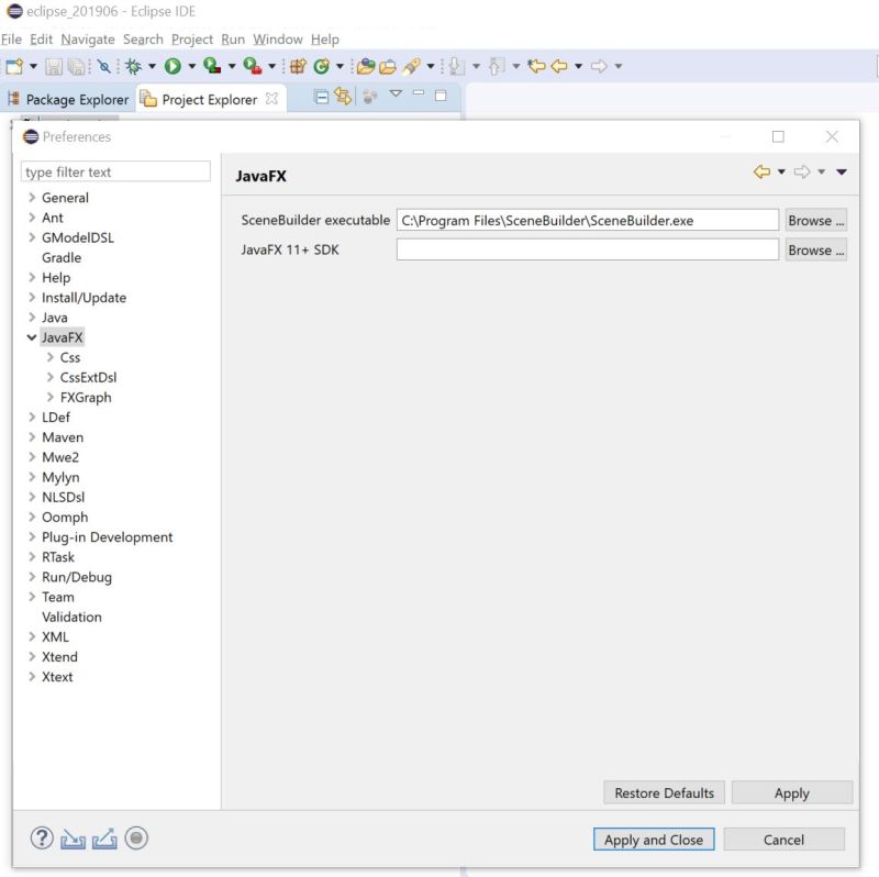 How To Setup Javafx Development Environment With Jdk 21 0 In Eclipse On - Modern Geometric Image - Mobile