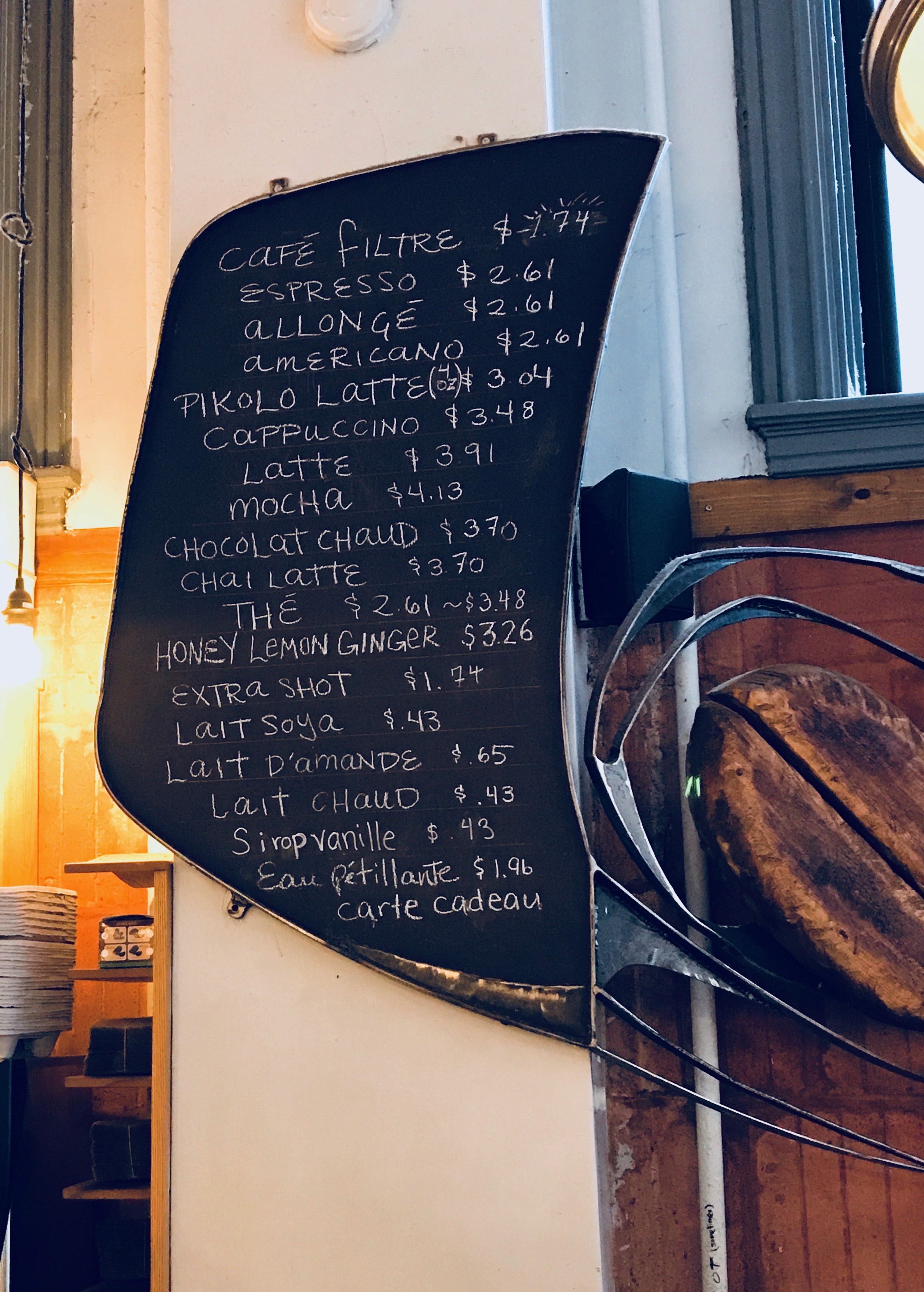 pikolo menu