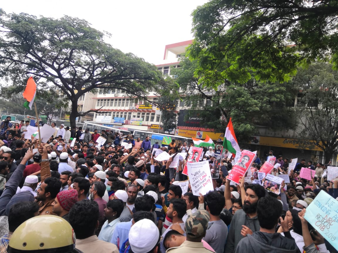 Protest Bangalore CAA