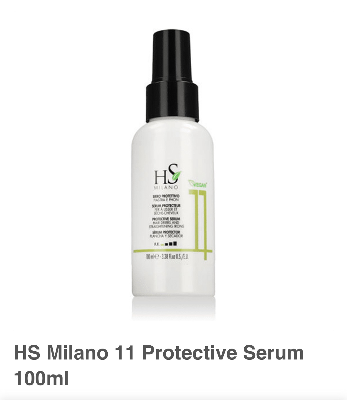HS Milano 11 Heat Protector