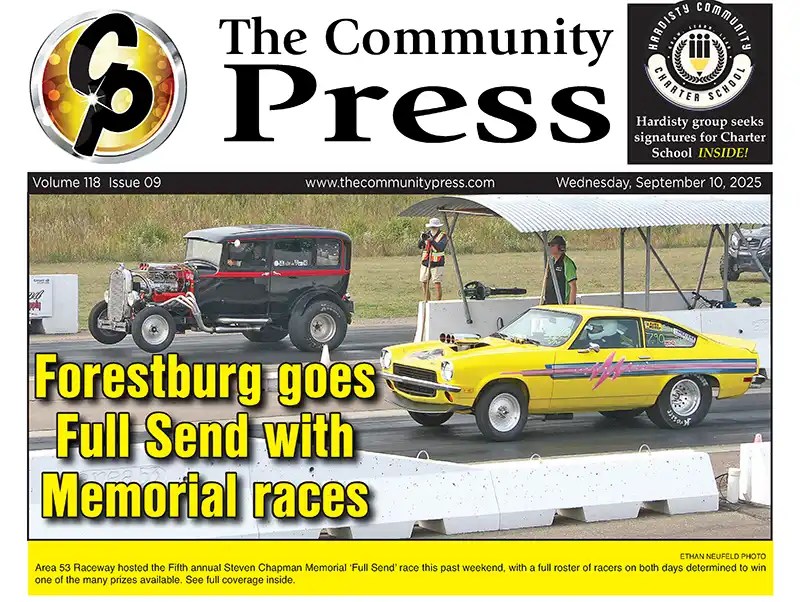 Forestburg  goes Full Send with Memorial races – check out the September 10 Press