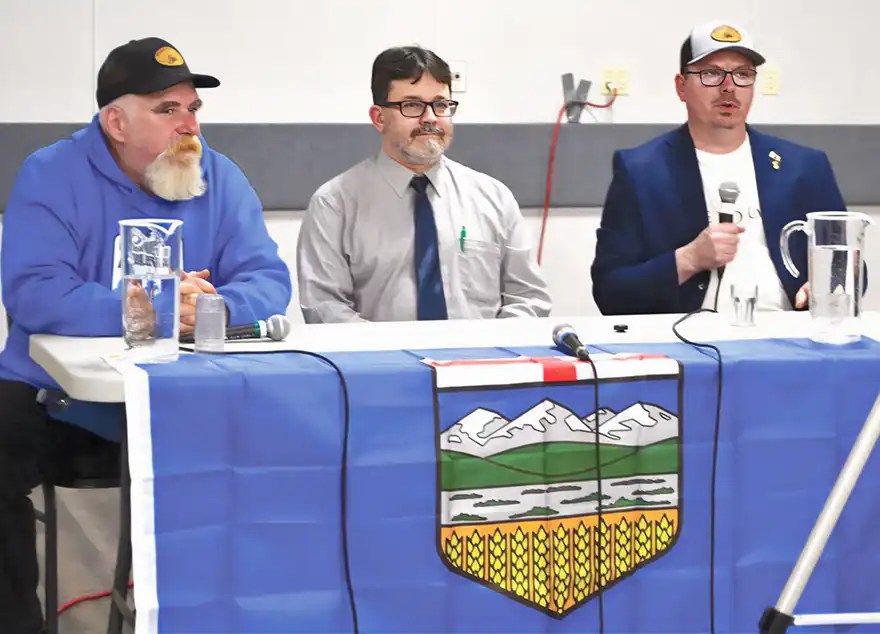 Alberta sovereignty meeting held last Friday in Viking