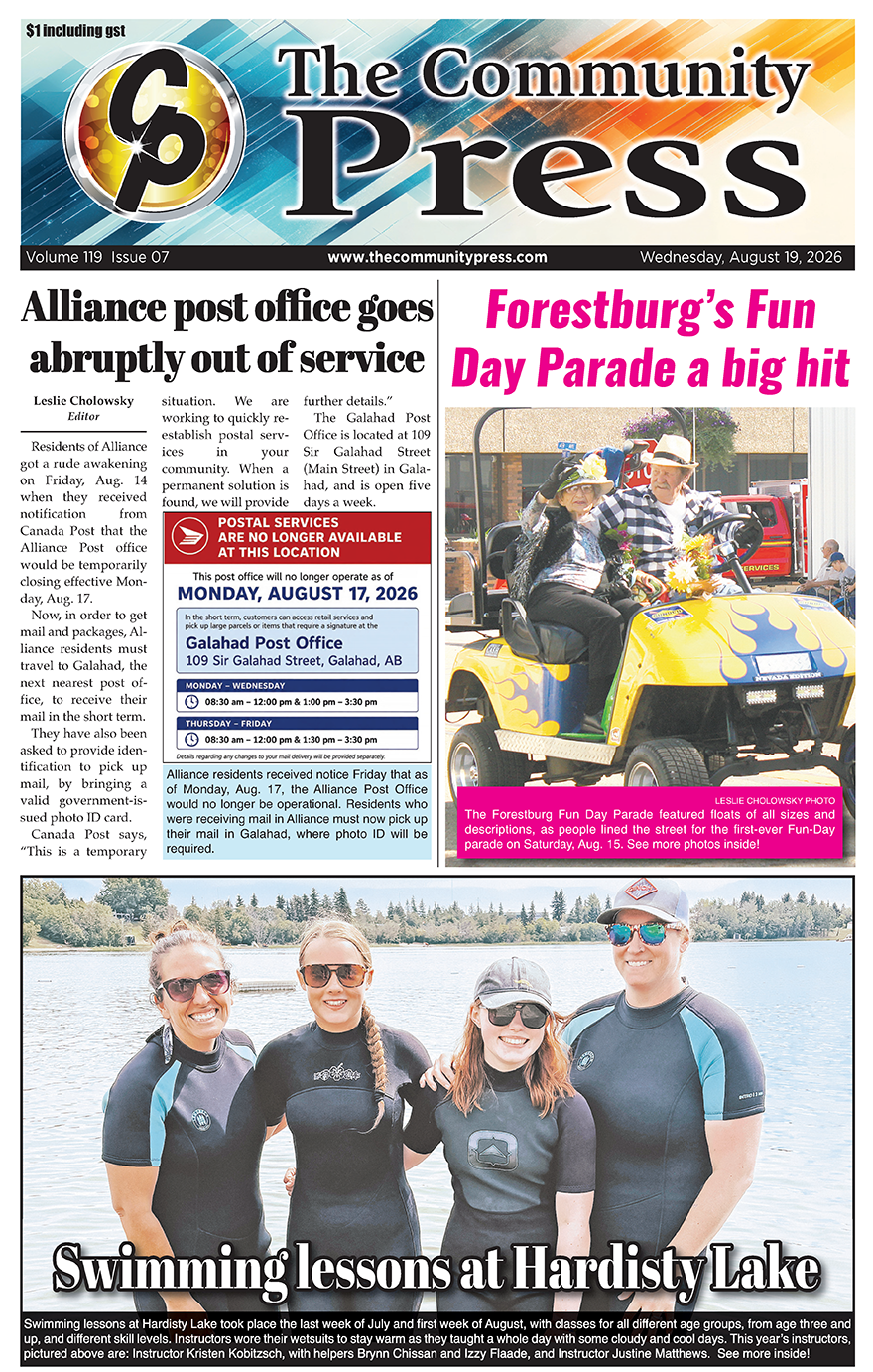 Alliance post office abruptly out of service – read the August 19 Community Press!