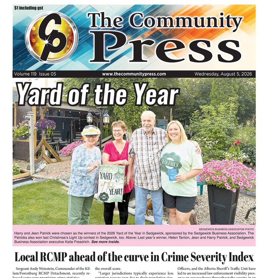 Yard of the Year in Sedgewick – read the August 5 Press!