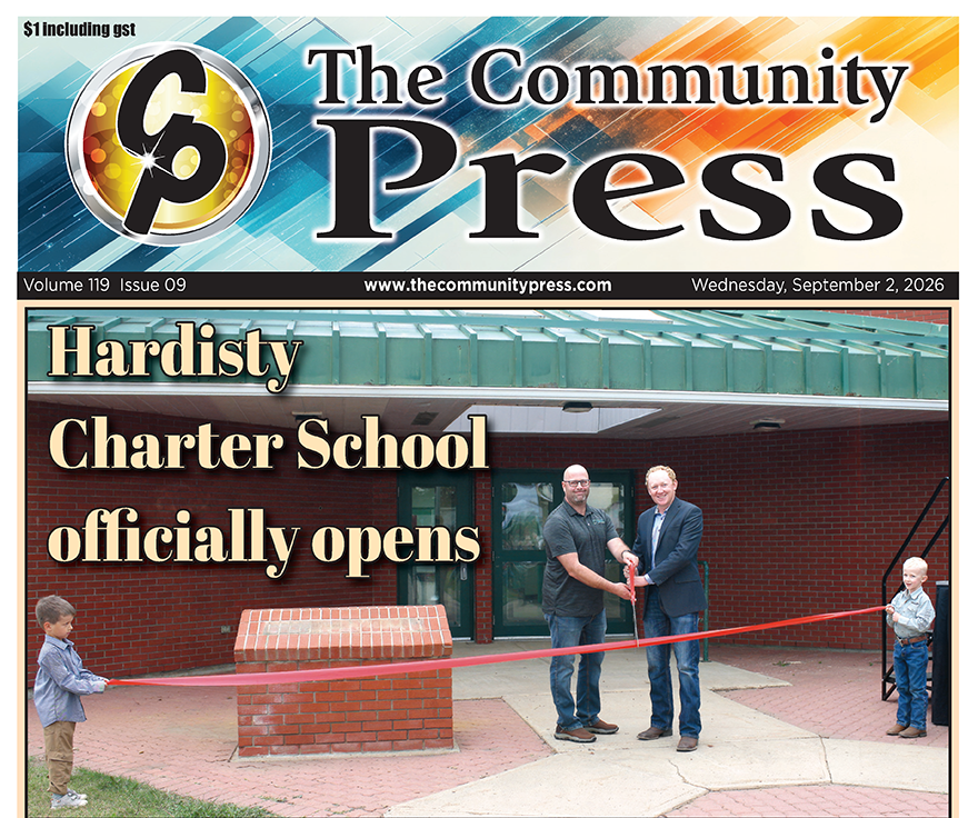 Hardisty Charter School officially opens – the September 2 ‘Press is out now!