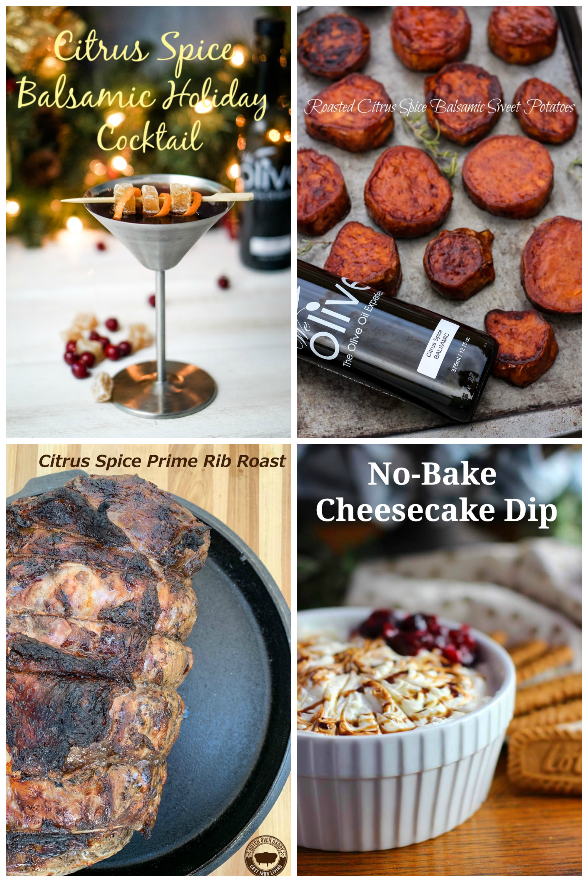 Citrus Spice Balsamic Menu