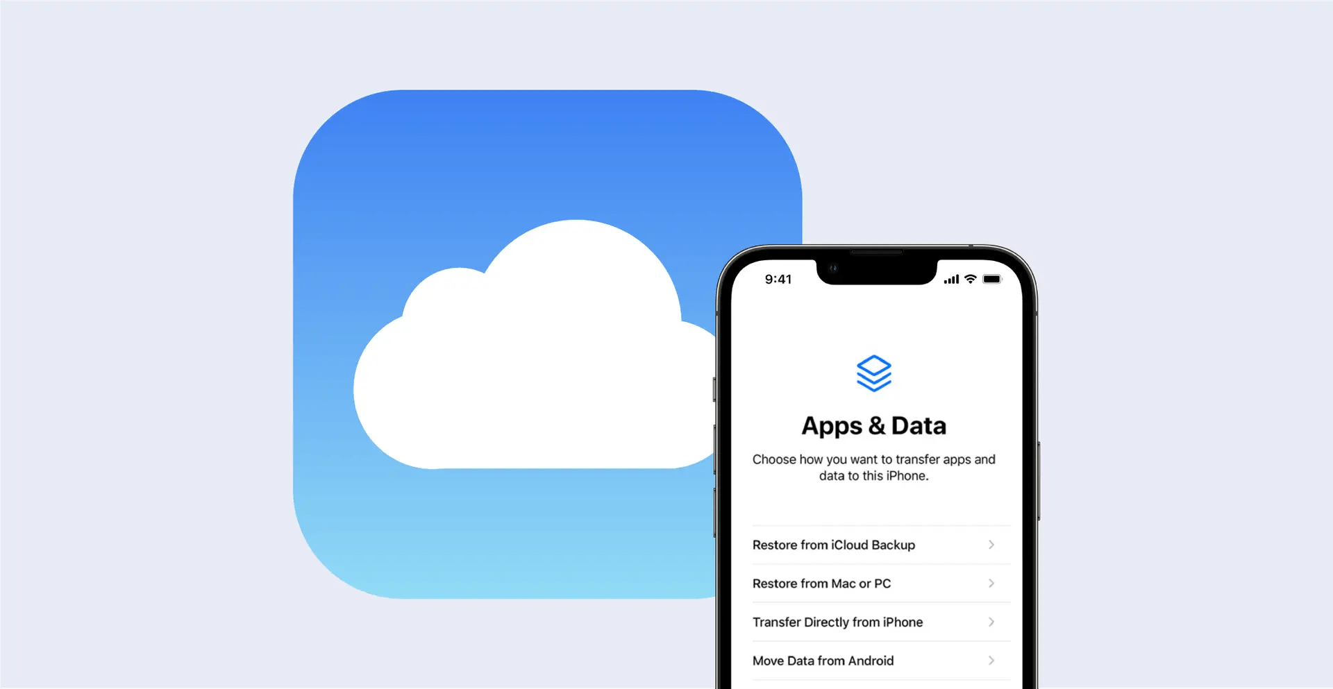 Icloud restore