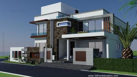 3D External Elevation.