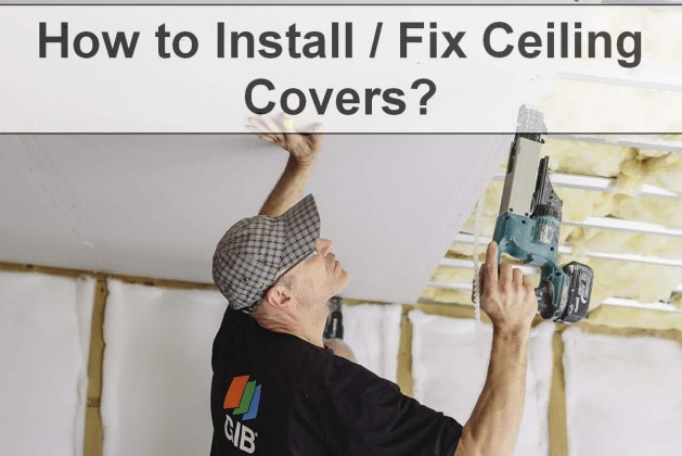 How to Install/Fix Ceiling Covers? [PDF]