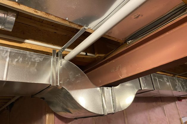 Duct Routing That Conflicts With Architecture