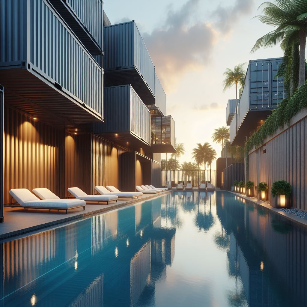 How to built a shipping container pool