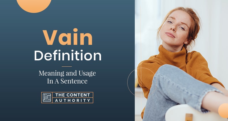 Vain definition