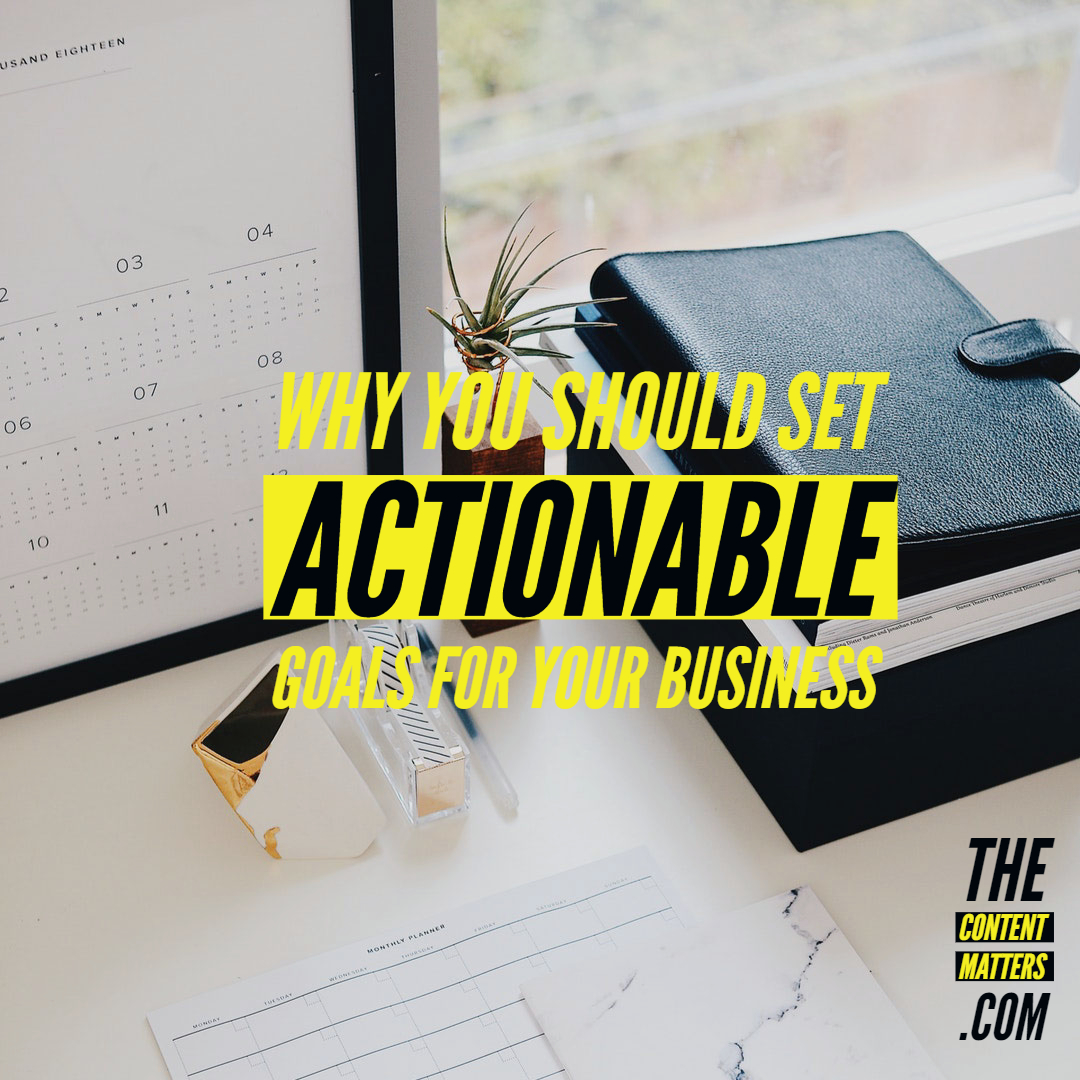 Actionable Goals