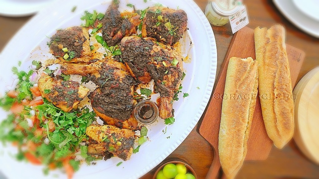 Spatchcock Chicken with Chili Garlic Butter