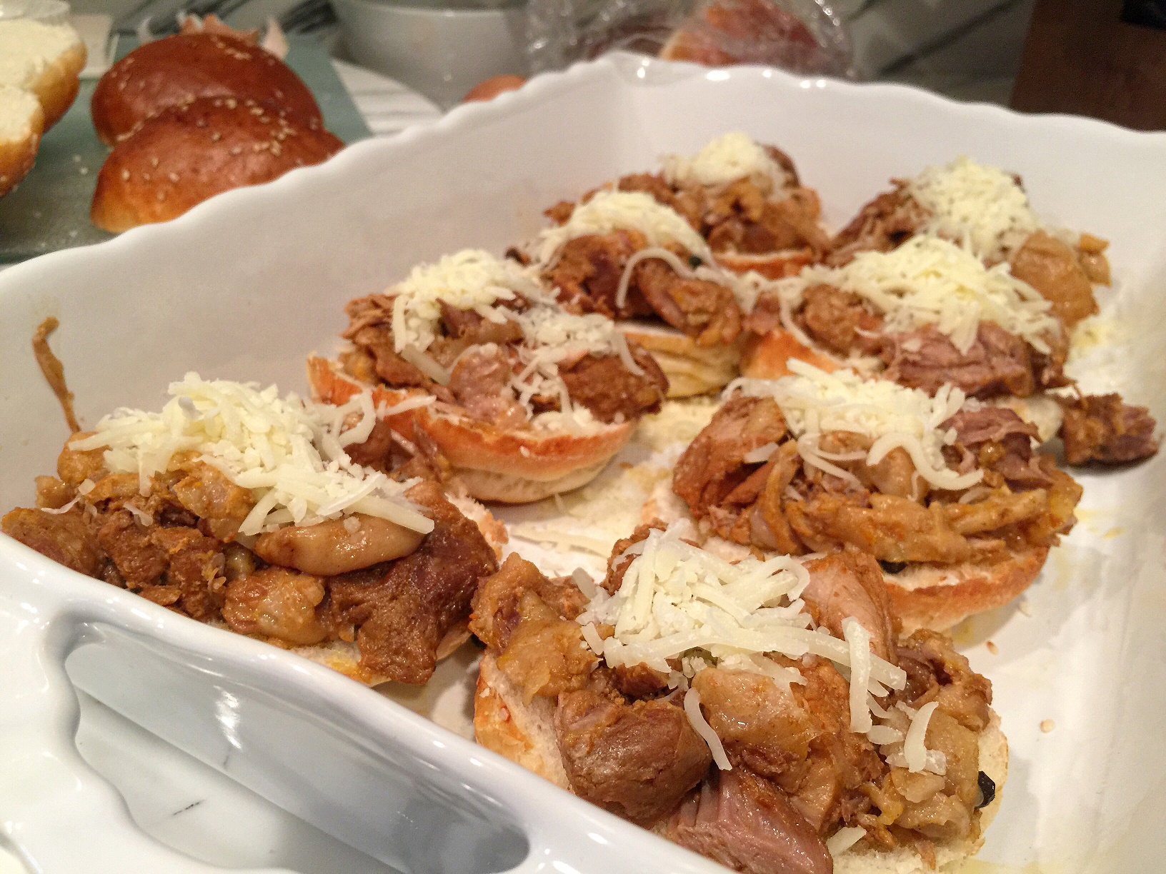 Add-in mozzerella cheese (optional)