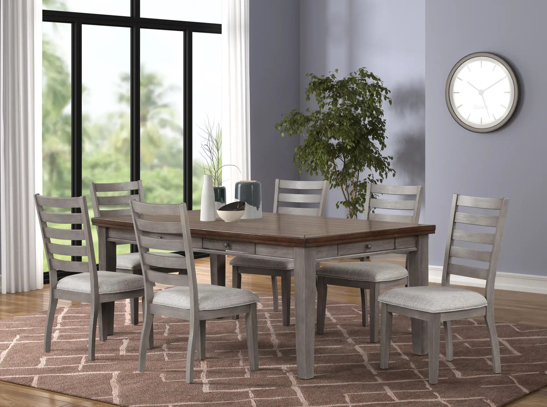 Table w/ 6 Drawers