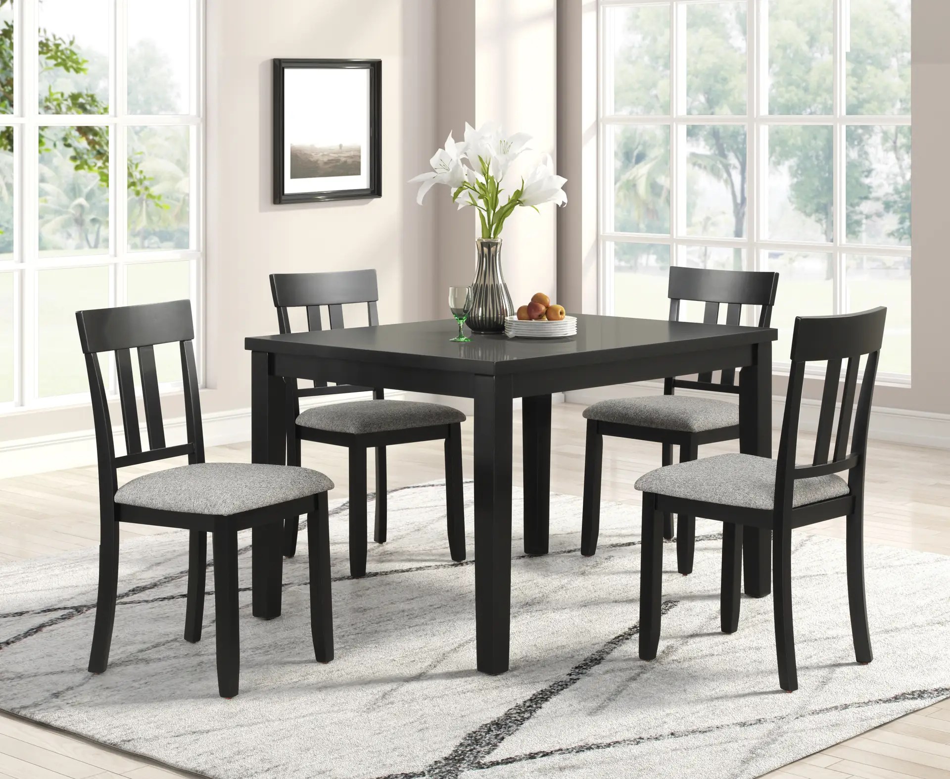 Table & 4 Side Chairs