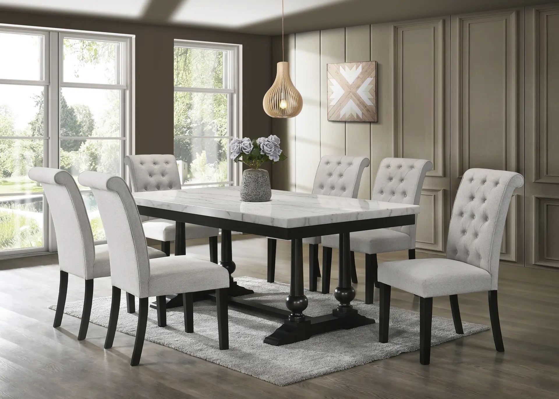D96 7-Piece Dinette Set