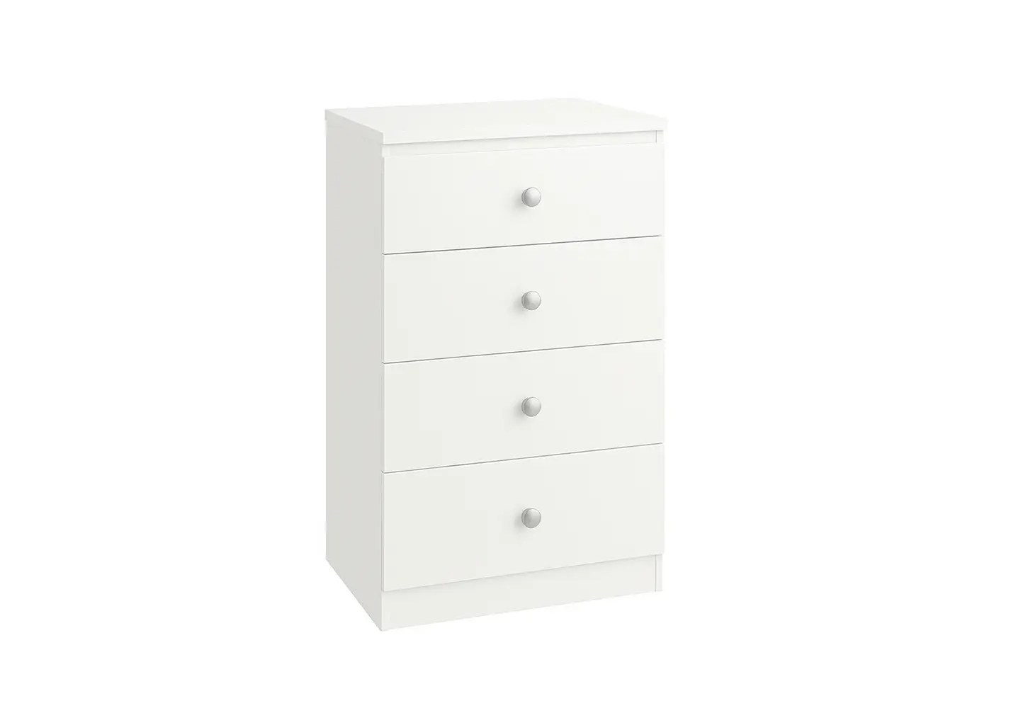 4 Drawer Chest White