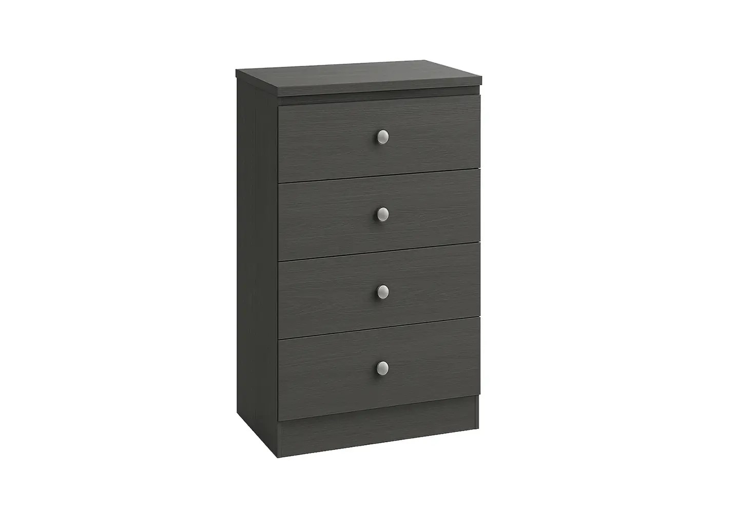 4 Drawer Chest Grey